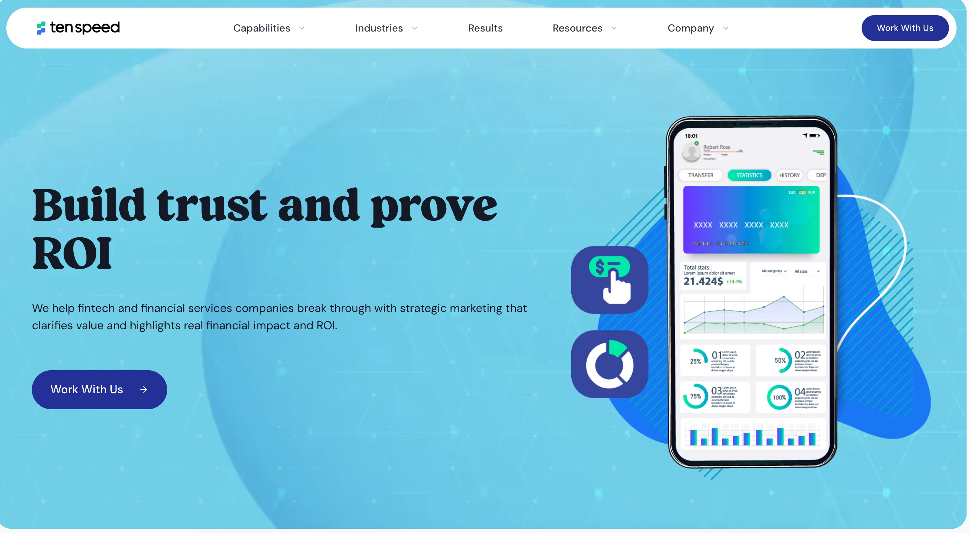 Ten Speed homepage